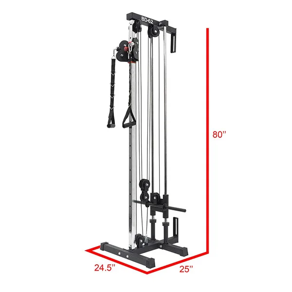 YYH New Hot Selling Wall Mount Cable Attachment Station with Adjustable Pulley System for Home Gyms Equipment