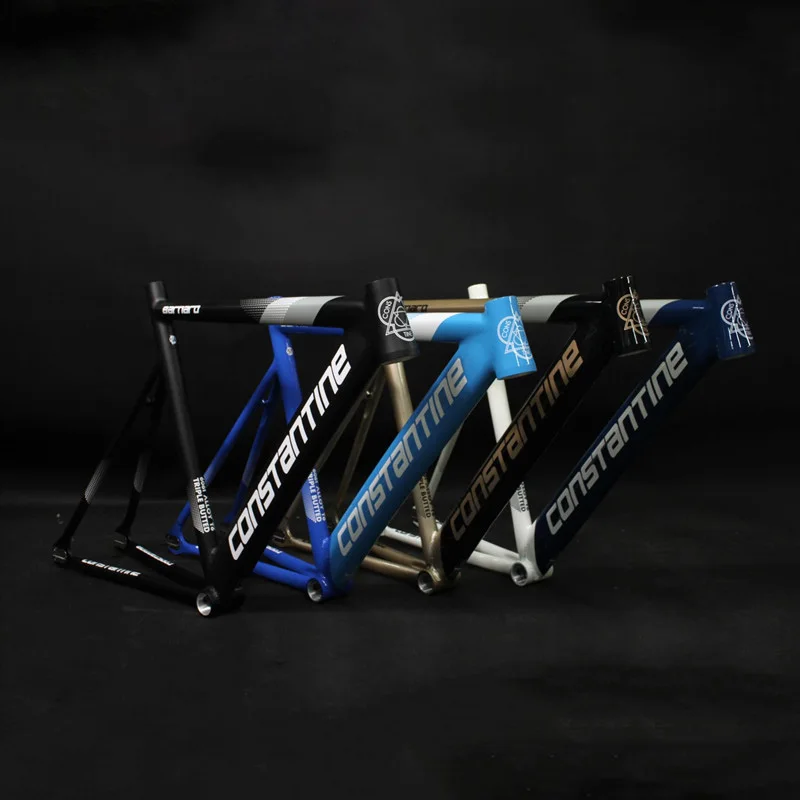 Постоянная рама велосипеда из алюминиевого сплава с вилкой из углеродного волокна, мускул ощущения 700c, велосипедная Рама