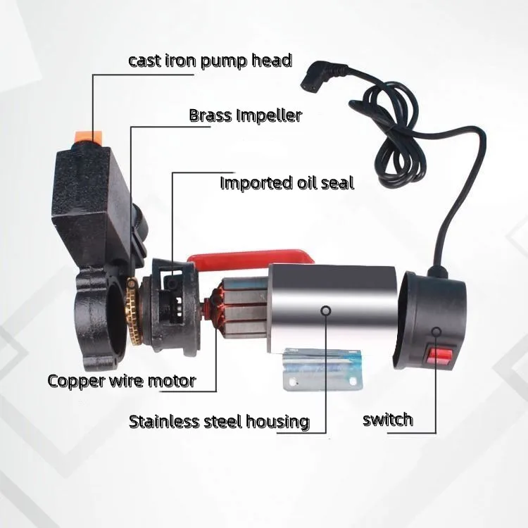Small high voltage 12v24v48v DC water pump solar centrifugal self-priming pump battery water pump