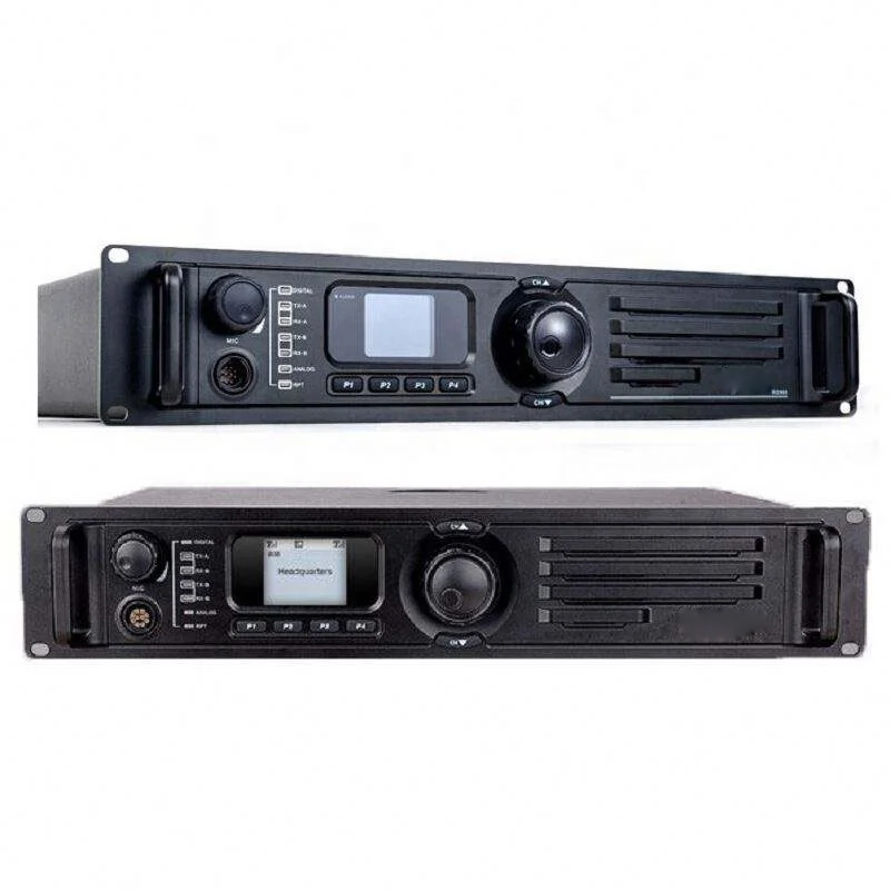 RD980 for Hytera Vehicle Mouted Radio 10km Ham Radio Base Station DMR UHF VHF Radio Walkie Talkie Repeater Walkie Talkie Long