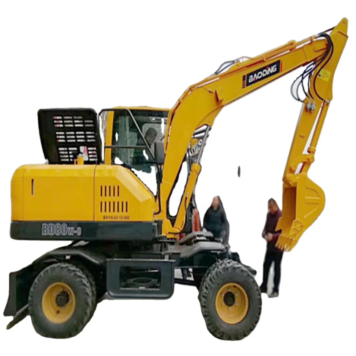 China mini excavator 7 Ton wheeled excavator Hydraulic Excavators Prices