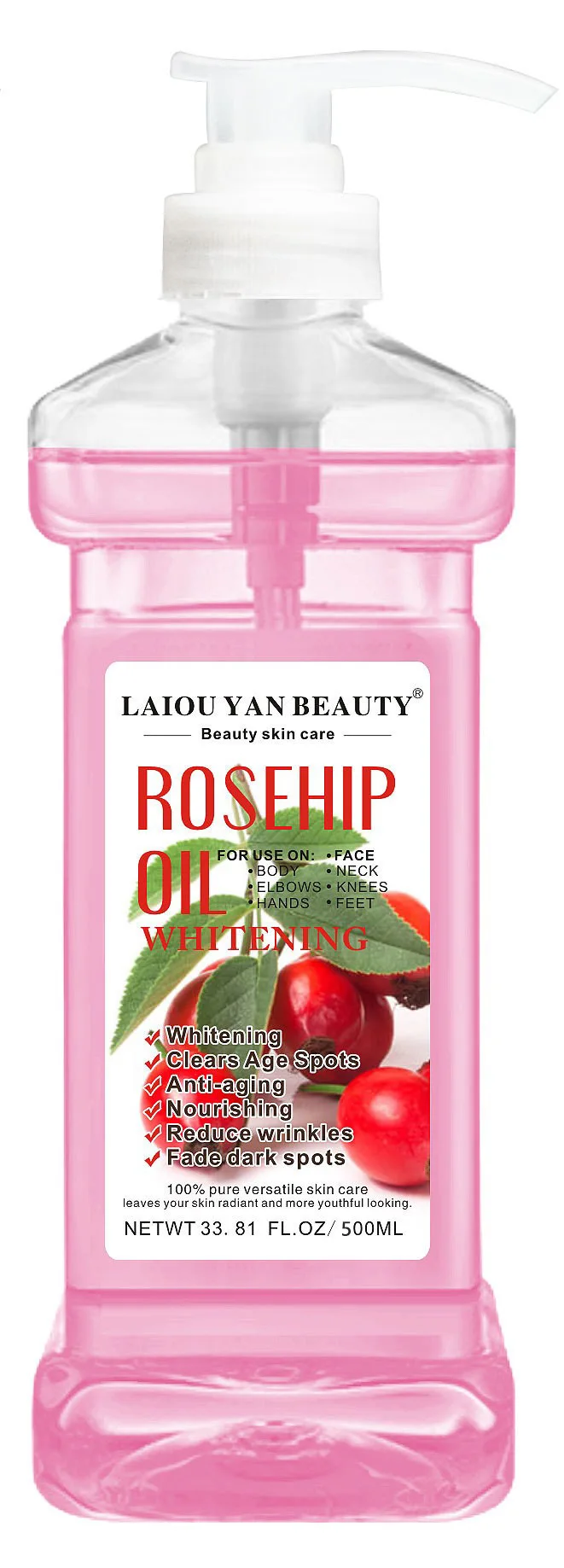 Oem Hot Selling High Quality Skin Care Body Care 100% Pure Essential Spa Vitamin C Oil