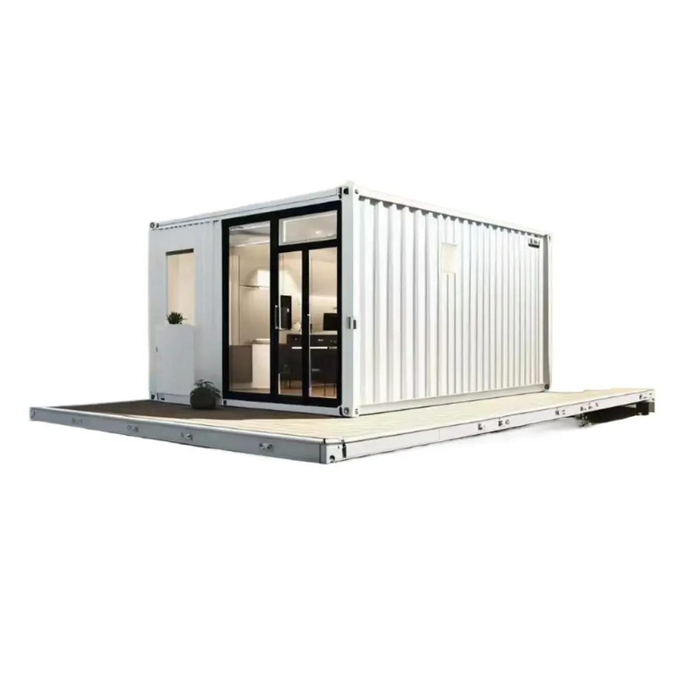 Mobile folding containers can be used for temporary housing and warehouses, and our company accepts customized decoration