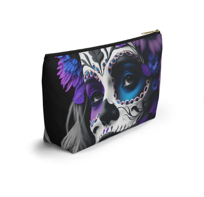 Custom Pouch Beauty Makeup Bag Zipper Closure Pu Leather Travel Professional Clutch Cosmetic Make Up Bag For Ladies