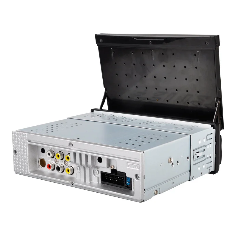 Black 7 Inch Video Player Retractable Car Radio Android Carplay Car Play Screen  Universal Car Dvd Player For G37 Bmw F30 F10