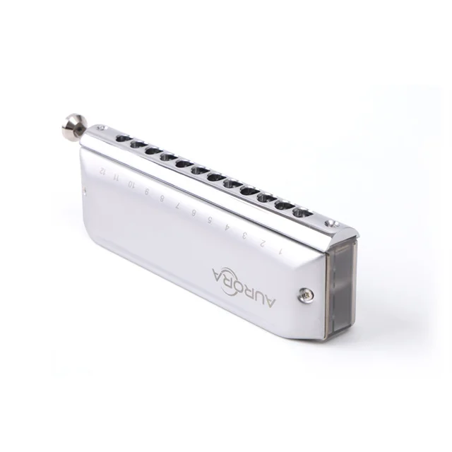 Conjurer impressive 12 holes 48 tune professional chromatic harmonica for performer musical instrument