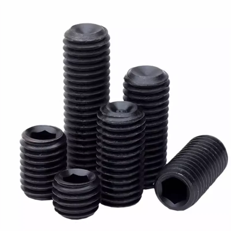 DIN916 Hex Socket Set Screws with Cup Point Tight nails M8-16MM SS304