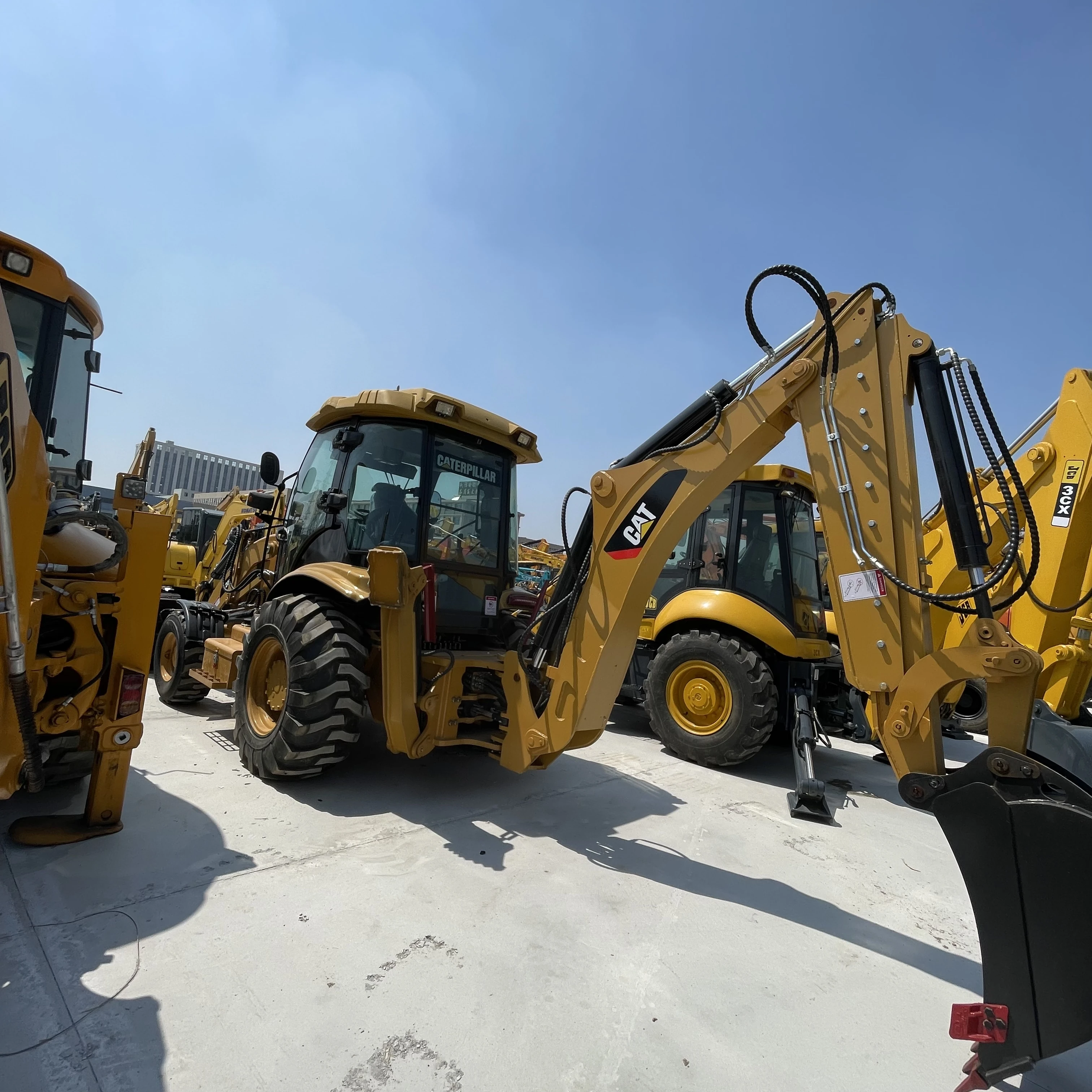 95% new used Caterpillar 420F Backhoe Loader used Cat 420f second hand loaders with high quality for sale