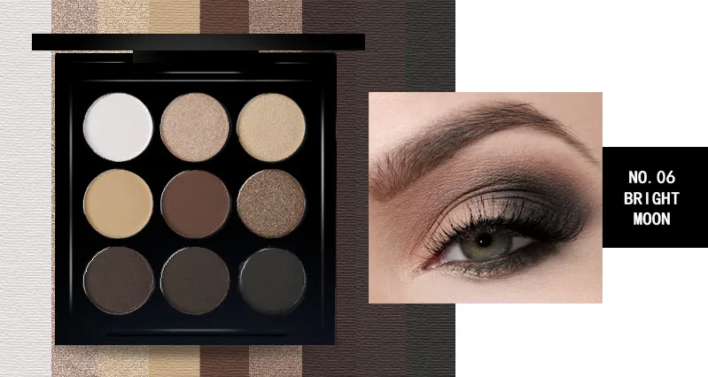 
PARTYQUEEN Cosmetics Artist Shadow- 9 Artist Shadow Pallate . Stock 