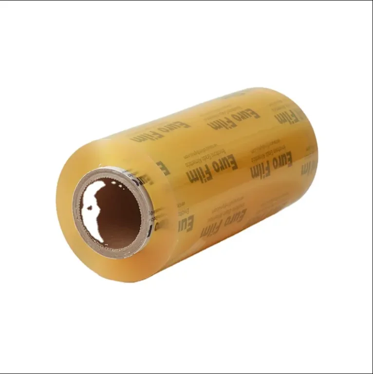 Factory wholesale price slide cutter strech film best fresh food wrap transparent pvc cling film