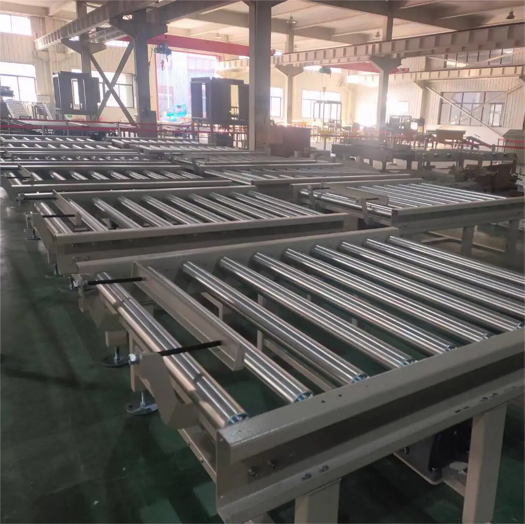 case / box / carton roller transfer conveyor line