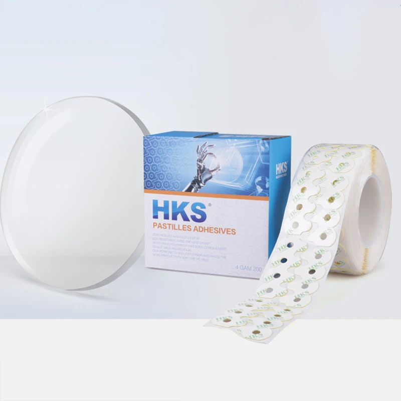 2024 New Design Lens Protect 3M Round Edging Blocking Pads Anti Slip Sticker For Glasses Polishing Machine