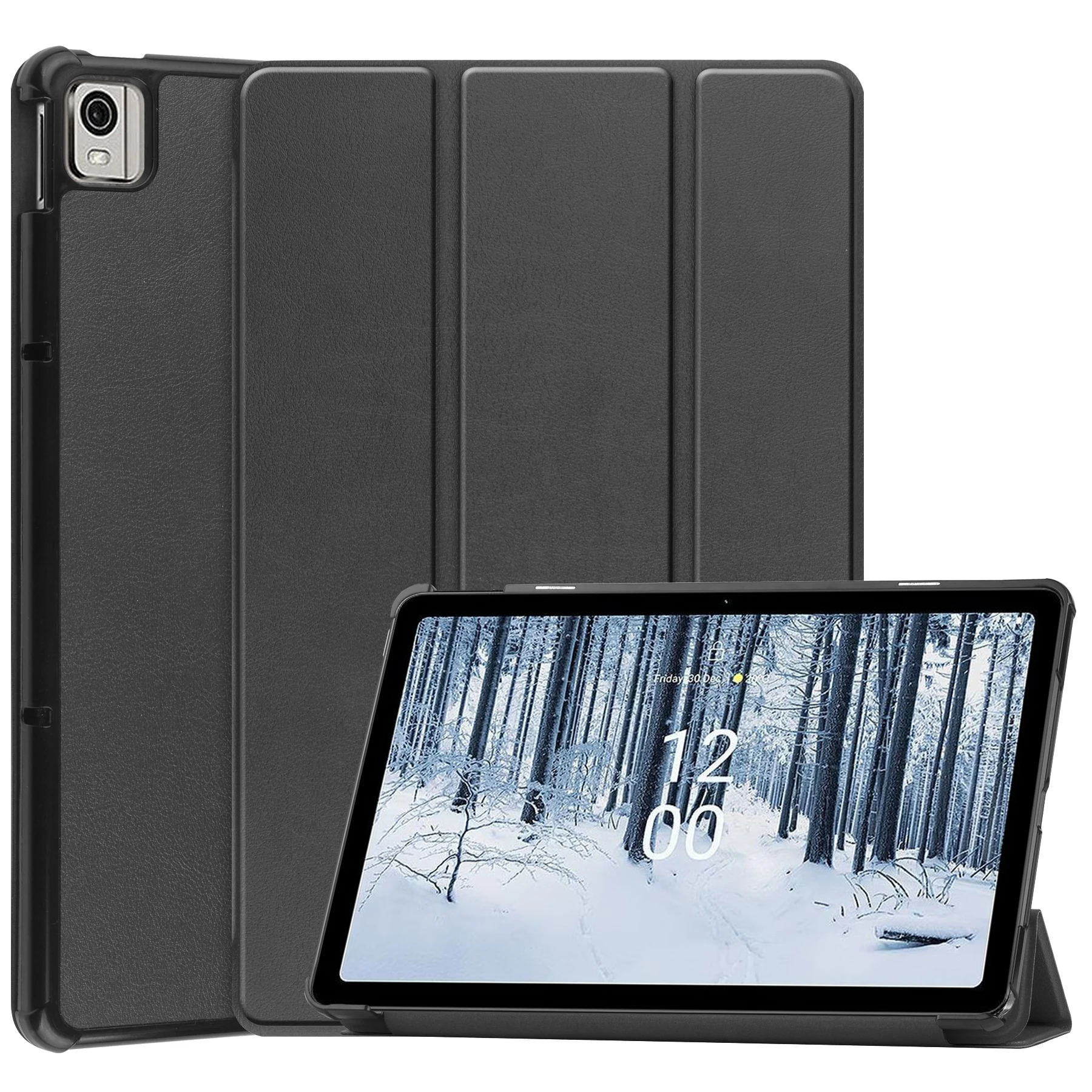 Trifold Pu Leather Shockproof Smart Cover Tablet Case Tablet Covers For Nokia T21 10.4 2022