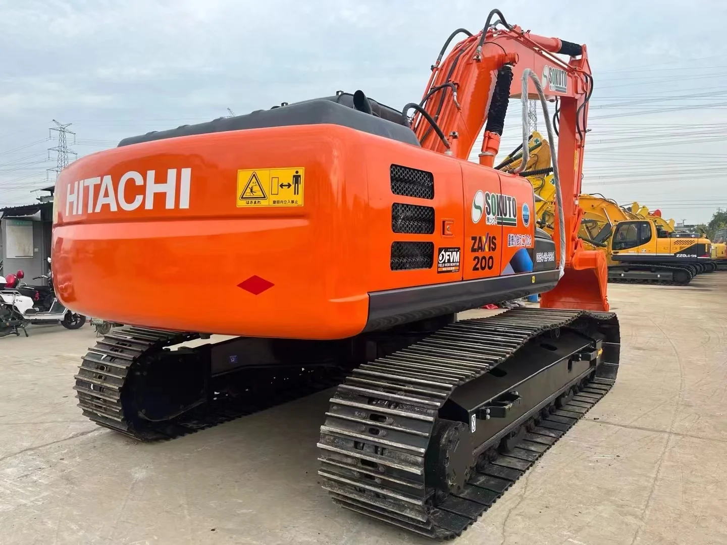 Sale General Hydraulic Digger ZAXIS200 Crawler Excavator for Garden Construction Machinery