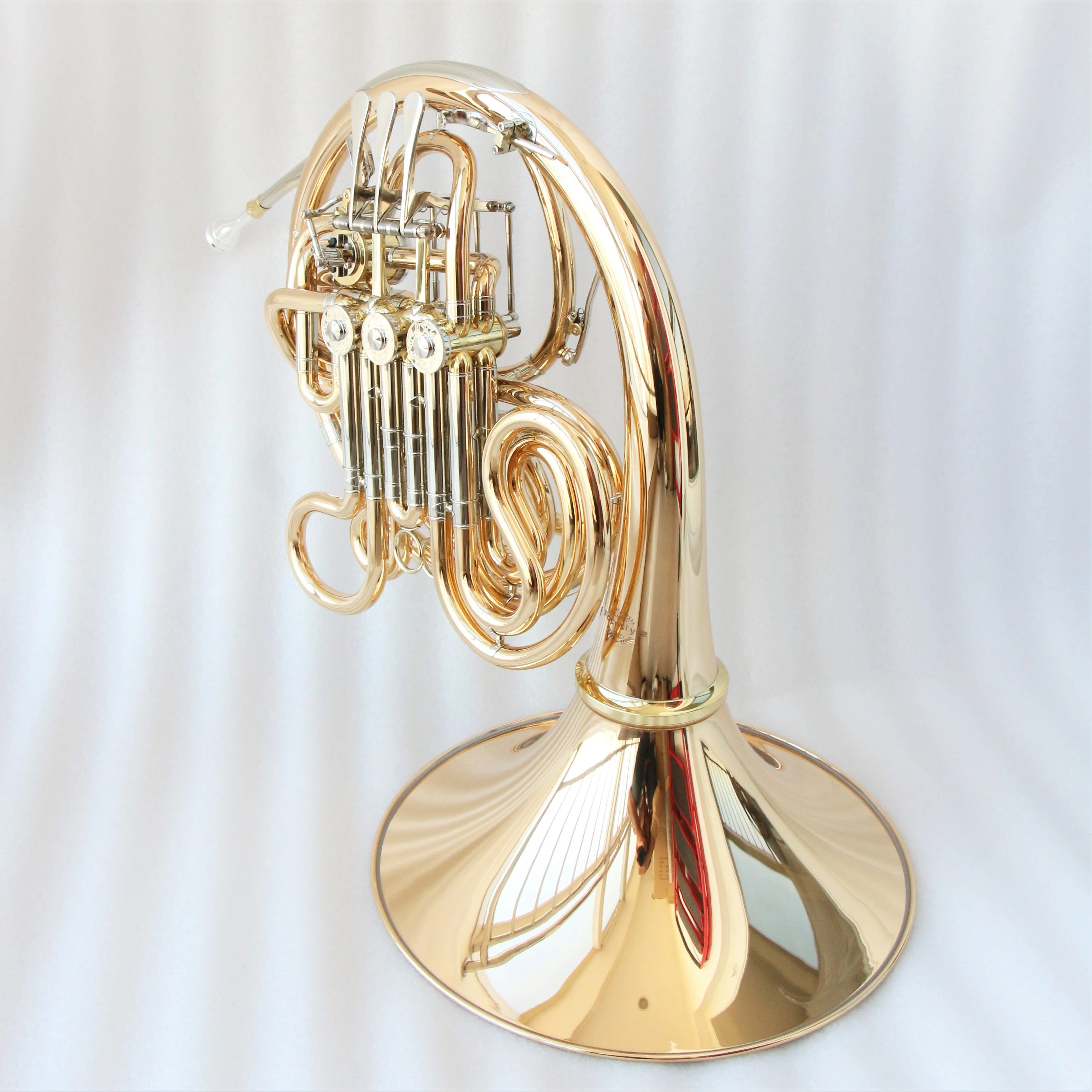 First class  103 style double french horn full gold brass french horn professional level best cost performance french horn