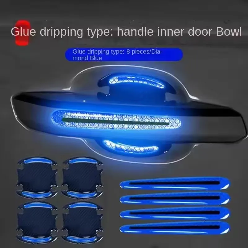 RTS Universal reflective door handle scratch resistant car handles scratch resistant protective film