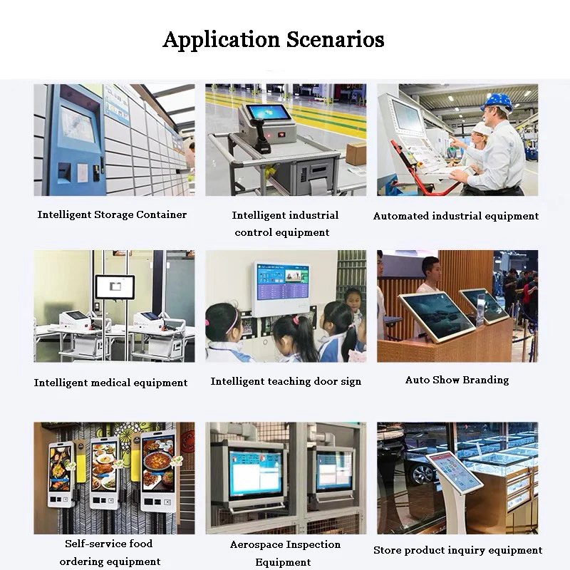 17 inch IR multi outdoor touchscreen 6mm glass waterproof 10/20 Points touch screen large infrared industrial lcd monitor panels