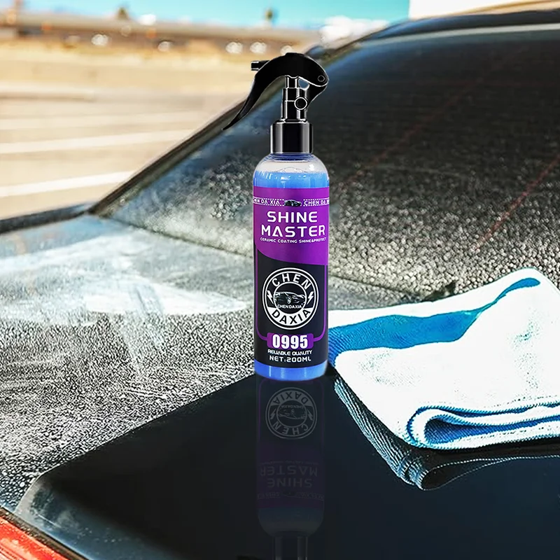 3 In 1 Quick Coating Spray High Protection Car Shield Coating Car Paint Repair Car Exterior Restorer Ceramic Spray Coating Quick