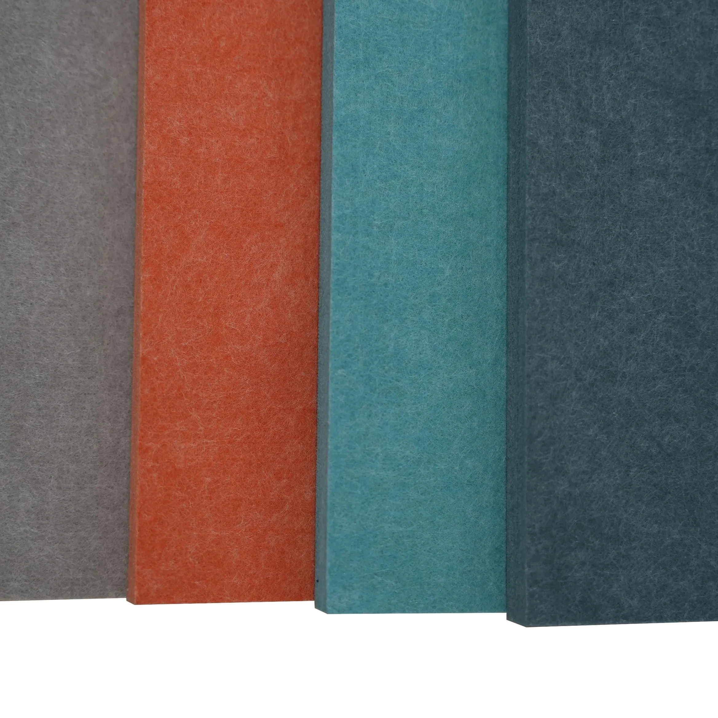 100% recycled polyester fiber building Fire retardant high density 2440*1220mm 3mm-24mm acoustic felt