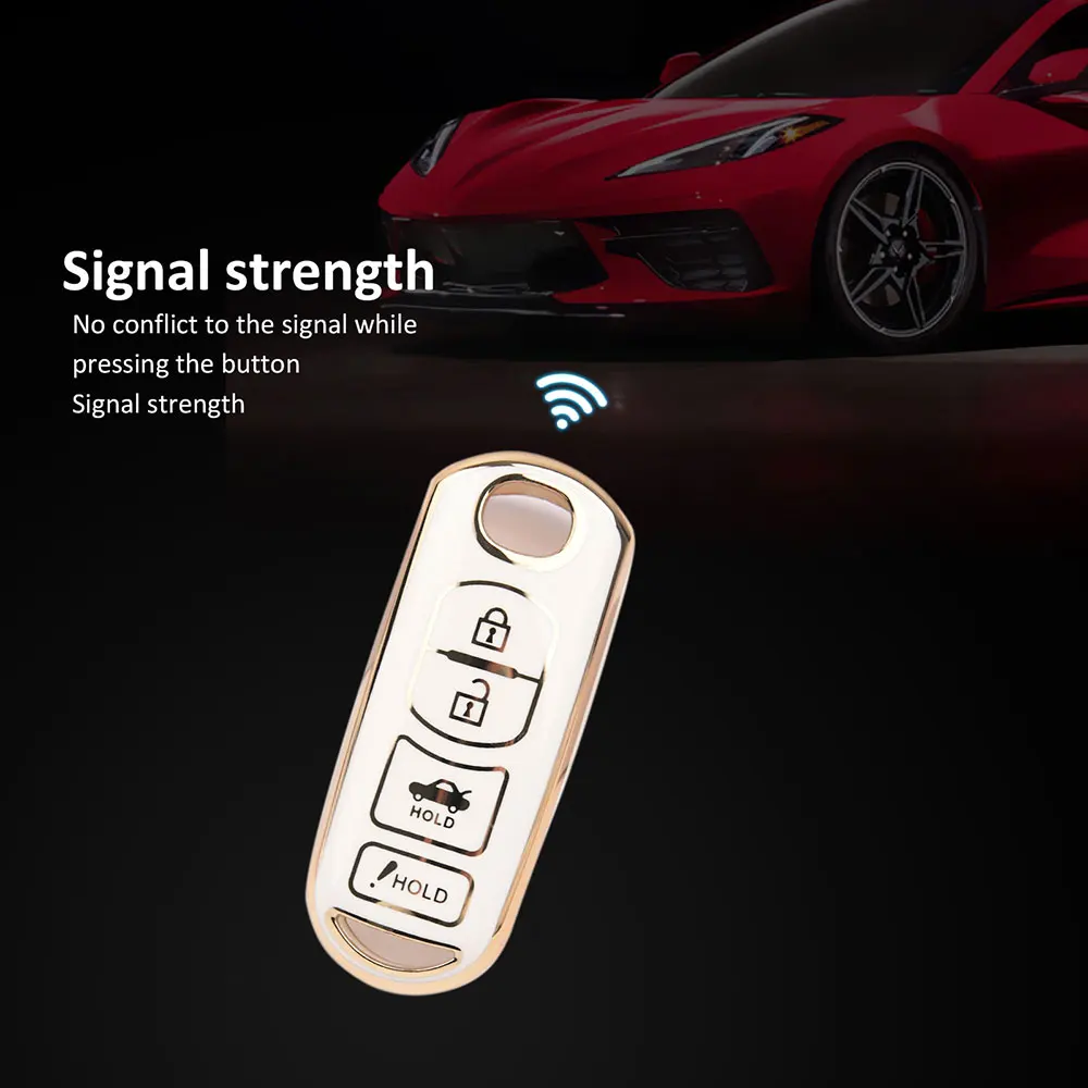 For Smart Holder car key cover for mazda remote case protection shell mazda3 axela  Car Key Tpu Cases car key  fob cover