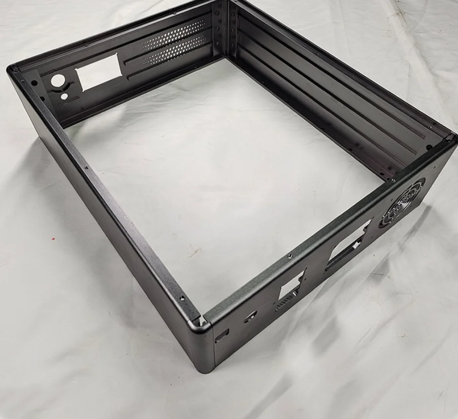 customized fiber marking machine aluminum alloy shell laser engraving printer CNC deep processing aluminum shell