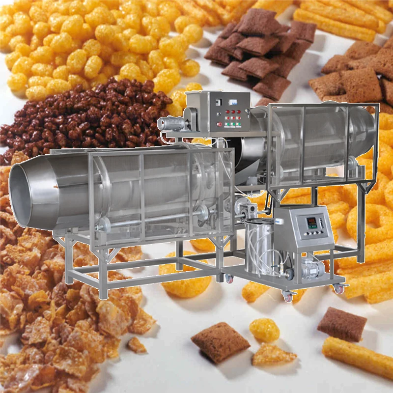 Phenix Puffed Corn Making Machine Snack Food Puffed Corn Rice Machine Small Inflating Bulge Food Extruder