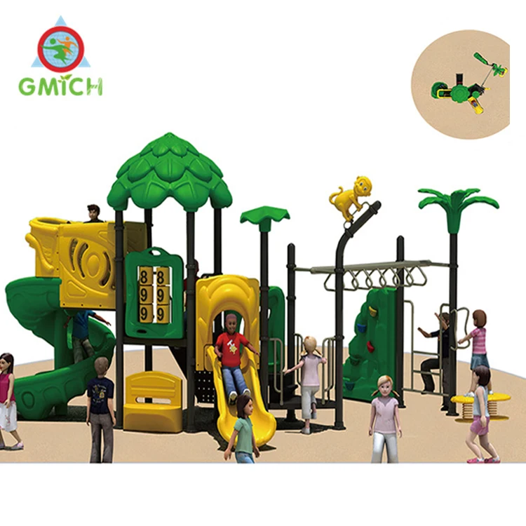 China jinmiqi manufacturer training center educational play area Kids Outdoor Playground slide amusement park open playground