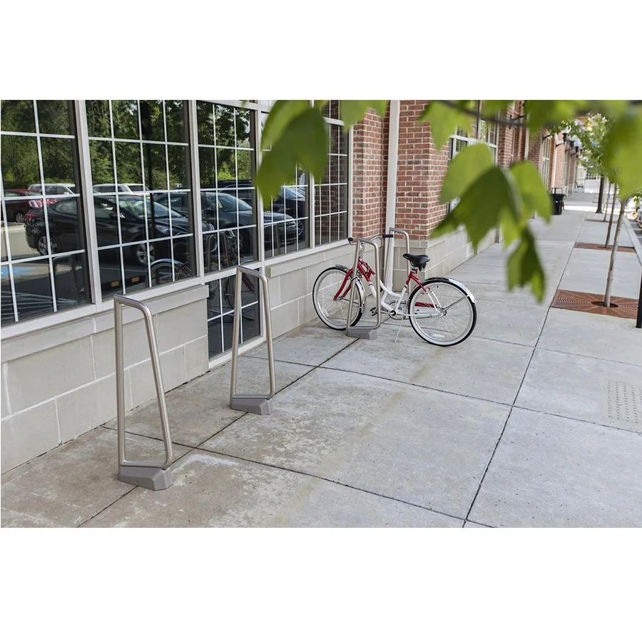 Factory promotional bike storage rack Outdoor road steel bike storage rack
