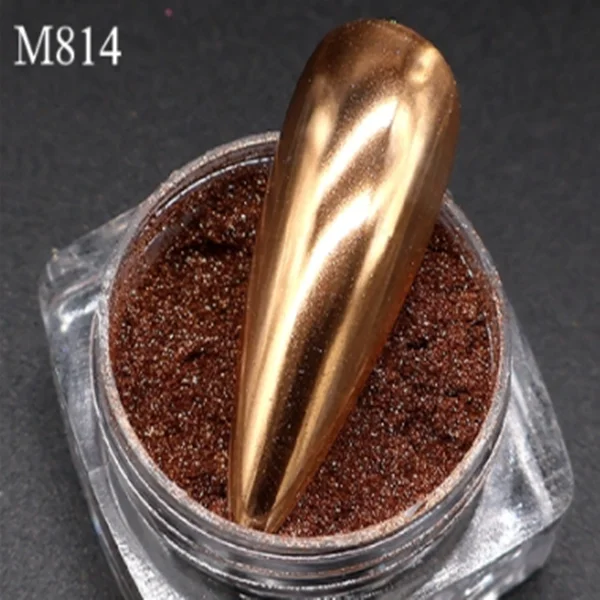 High Quality Wholesale Customization Magic Mirror Powder Gold Powder Metallic Nail Magic Mirror Powder for Nail Art