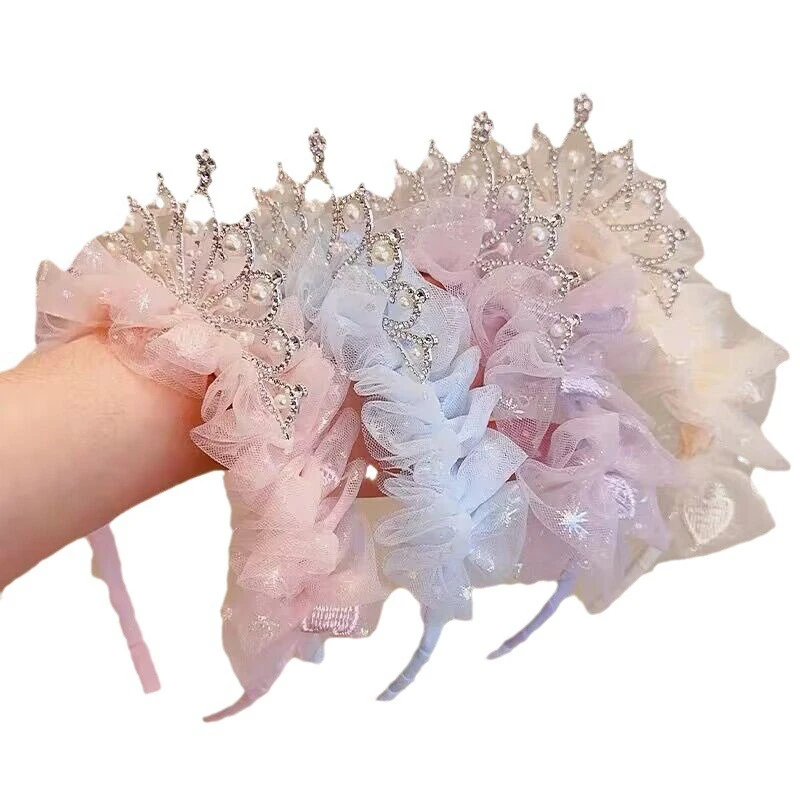 Birthday Party Fairy Headbands Children Kids Princess Girls Crown Headband Wholesale