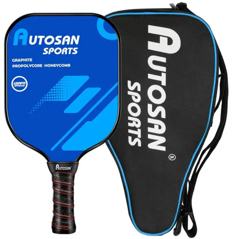 Top Glass /Carbon /Graphite and PP/ Aluminum / Polymer/Honeycomb  pickleball paddle