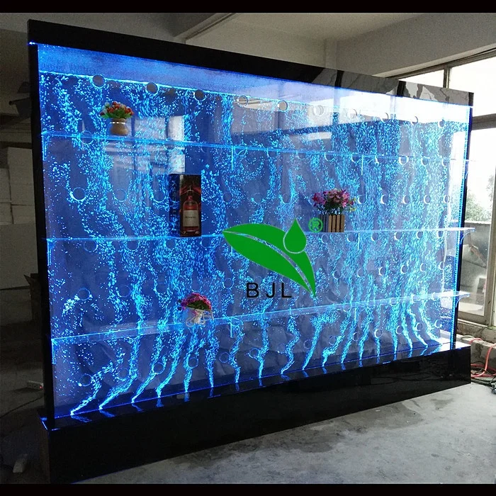 
Modern Design Color Changing Home Acrylic Bubble Wall LED Bar Cabinet 