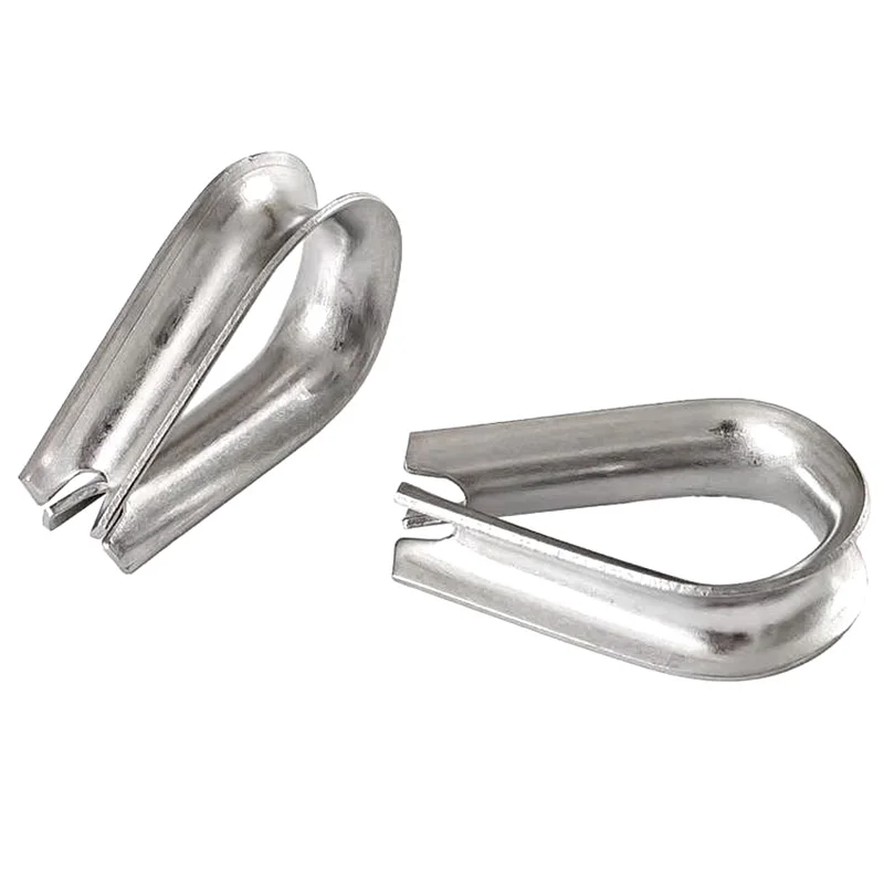 Factory Price Rigging Hardware Stainless Steel 304/316 G414 Wire Rope Thimble