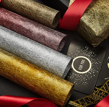 Silk paper  fresh flowers creative bouquets gifts materials of hemp flower shop