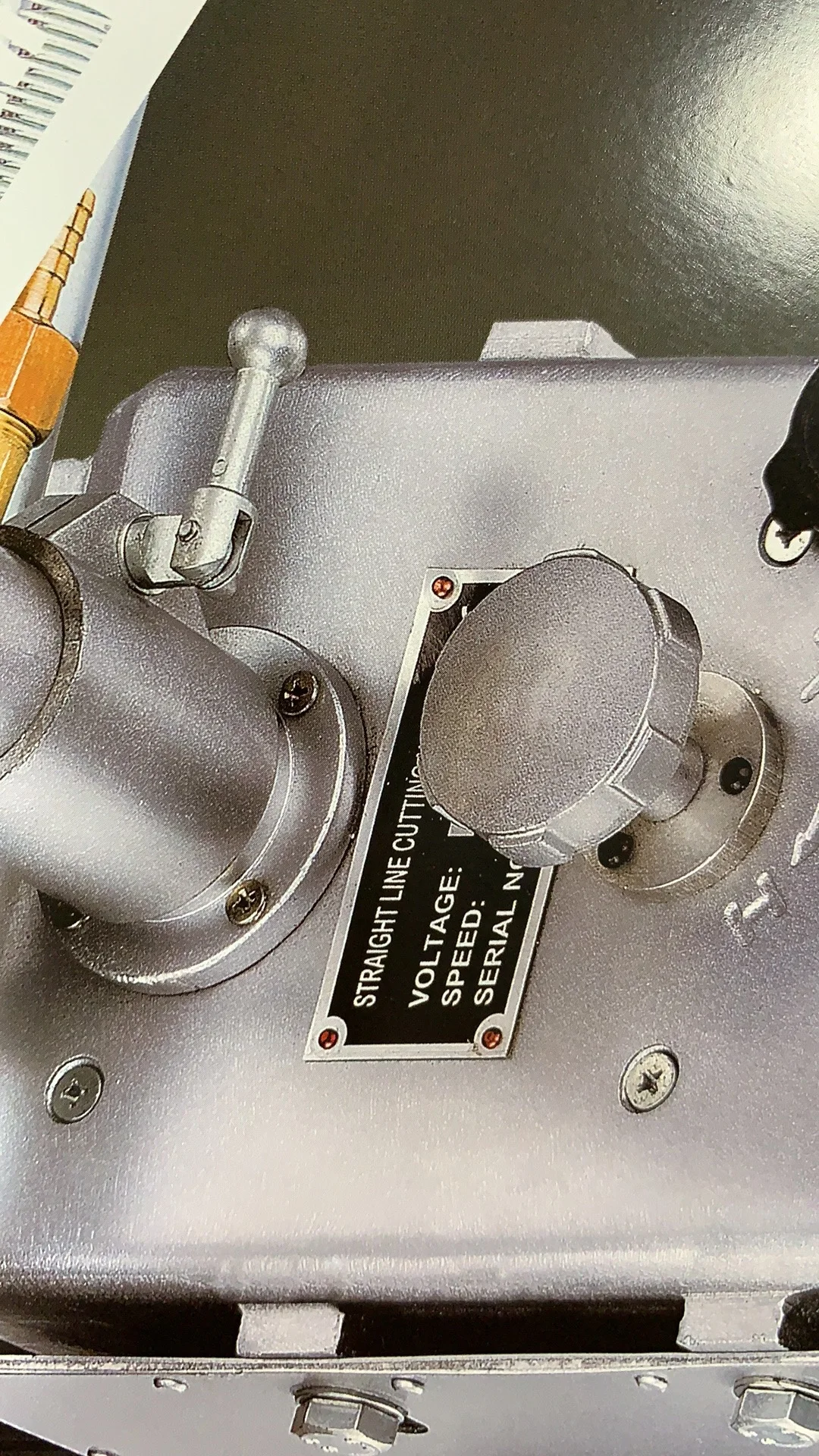 2021 Uweld CG-100 Straight Gas Cutting Machine with Track Performance High Efficient