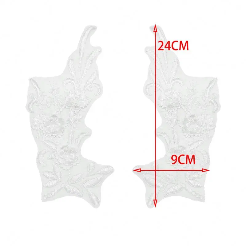 handmade lace Lace Applique for dress decoration