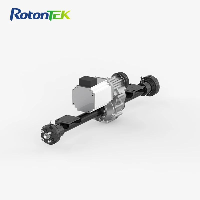 High Power 11KW 48V 72V AC/DC Brushless Motor Electric Driving Rear Axle For Golf Cart