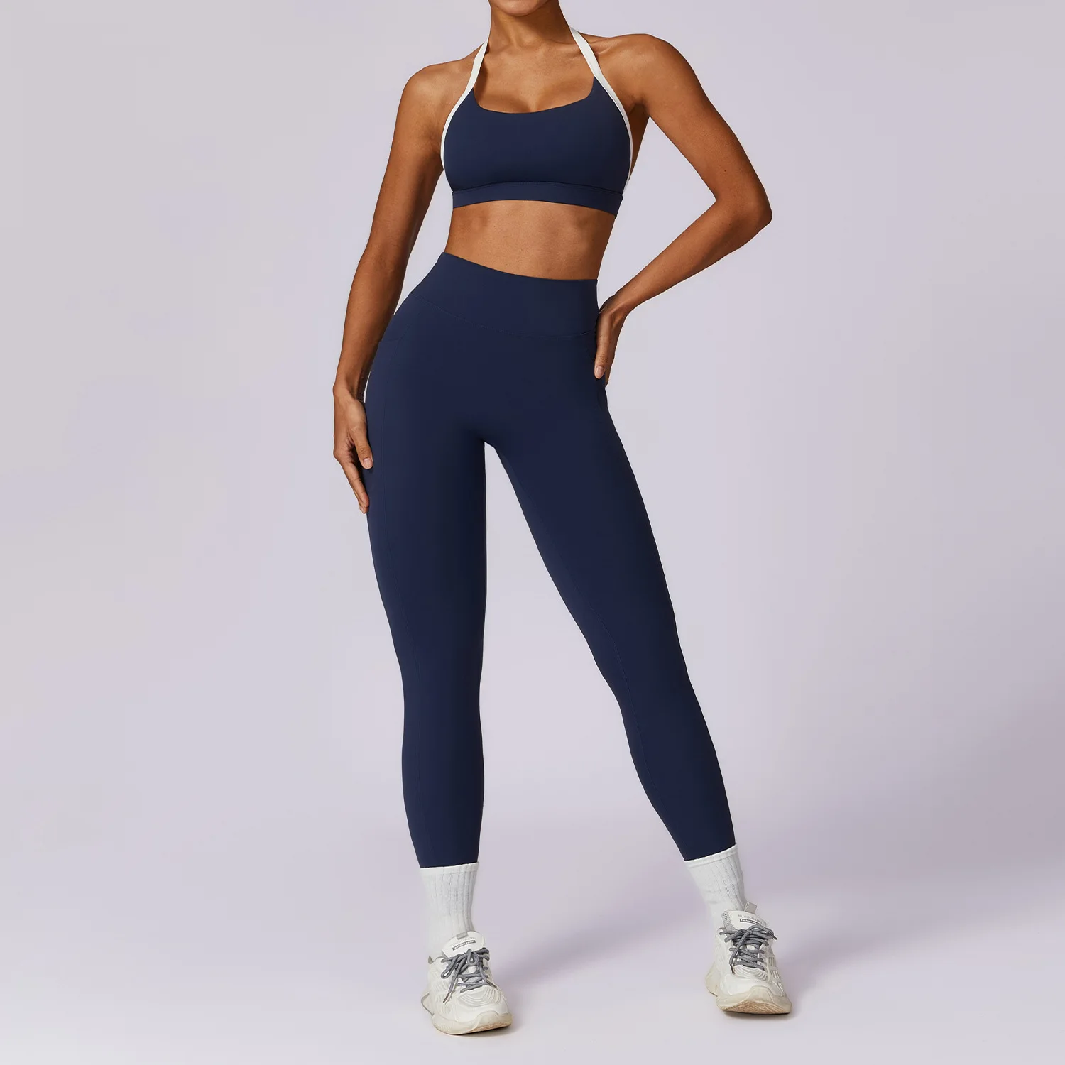 High Quality Quick Dry Yoga Pants Set Hot Sexy Girl Sport Bra Sports Bra Yoga Sets For Women