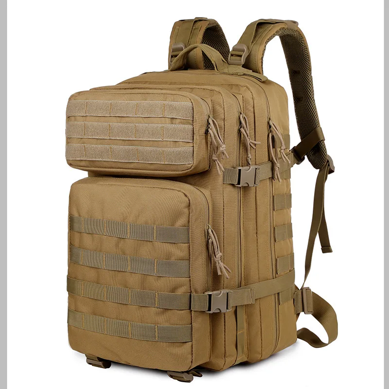 GoalFit Outdoor Hunting Waterproof 45L Backpack Large Capacity Hiking Backpack Tactical Backpack