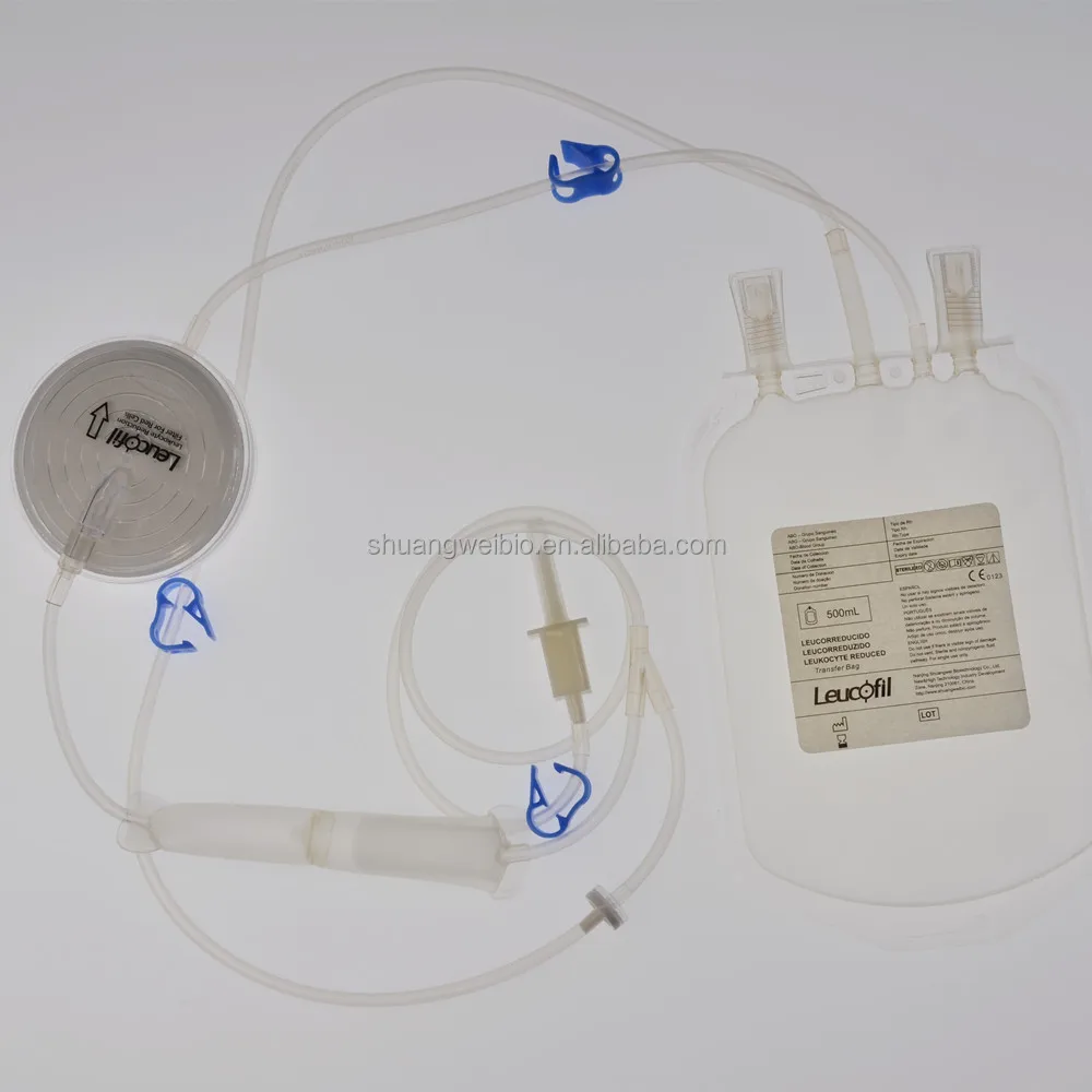 leucofil Brand High Quality Blood Center Use Leukocyte Reduction  Filter for Blood FTS-RC202