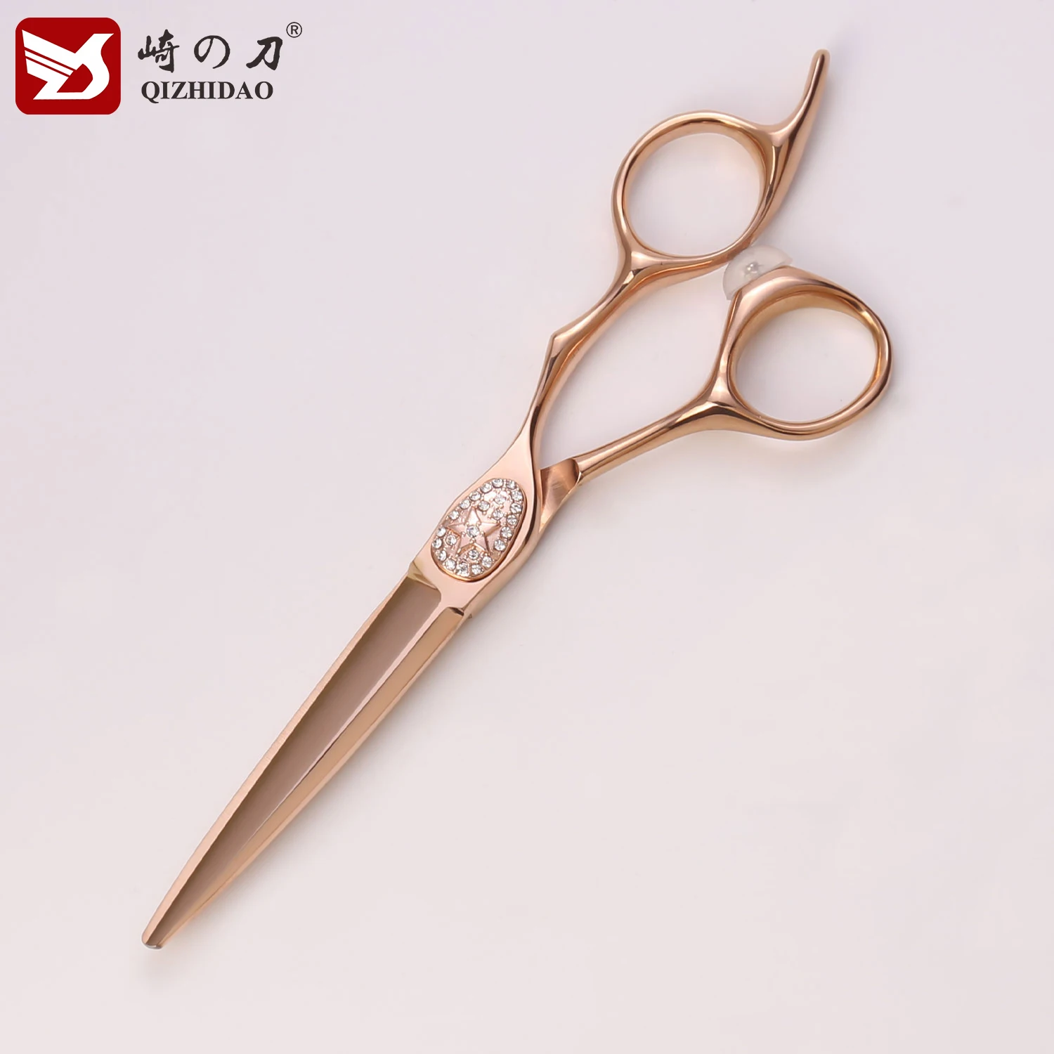 6 inch Rose Golden Hair Cutting Scissors Professional Barber Shears Japan 440C steel Hair Stylist Scissor