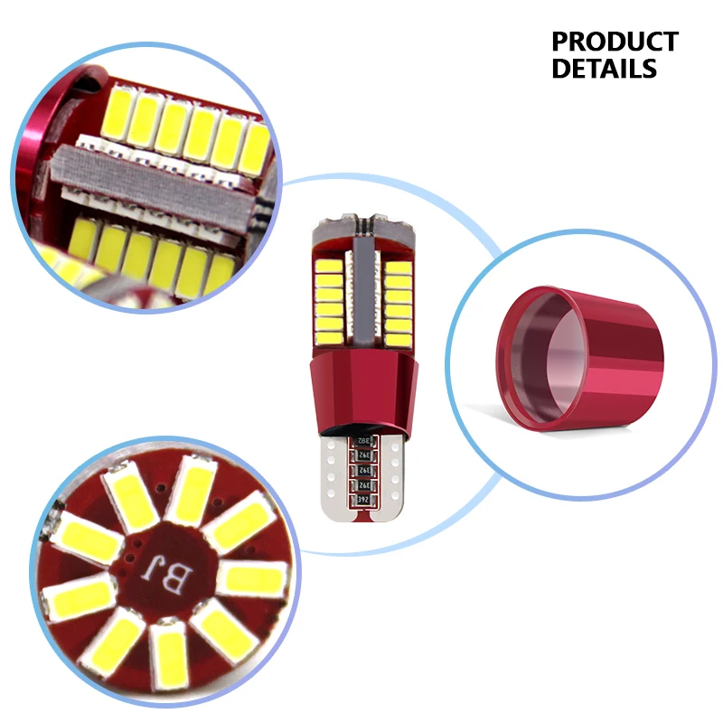 194 LED Bulbs Extremely Super Bright 3014 Chipset T10 LED for Car Truck Interior Dome Door License Plate Lights