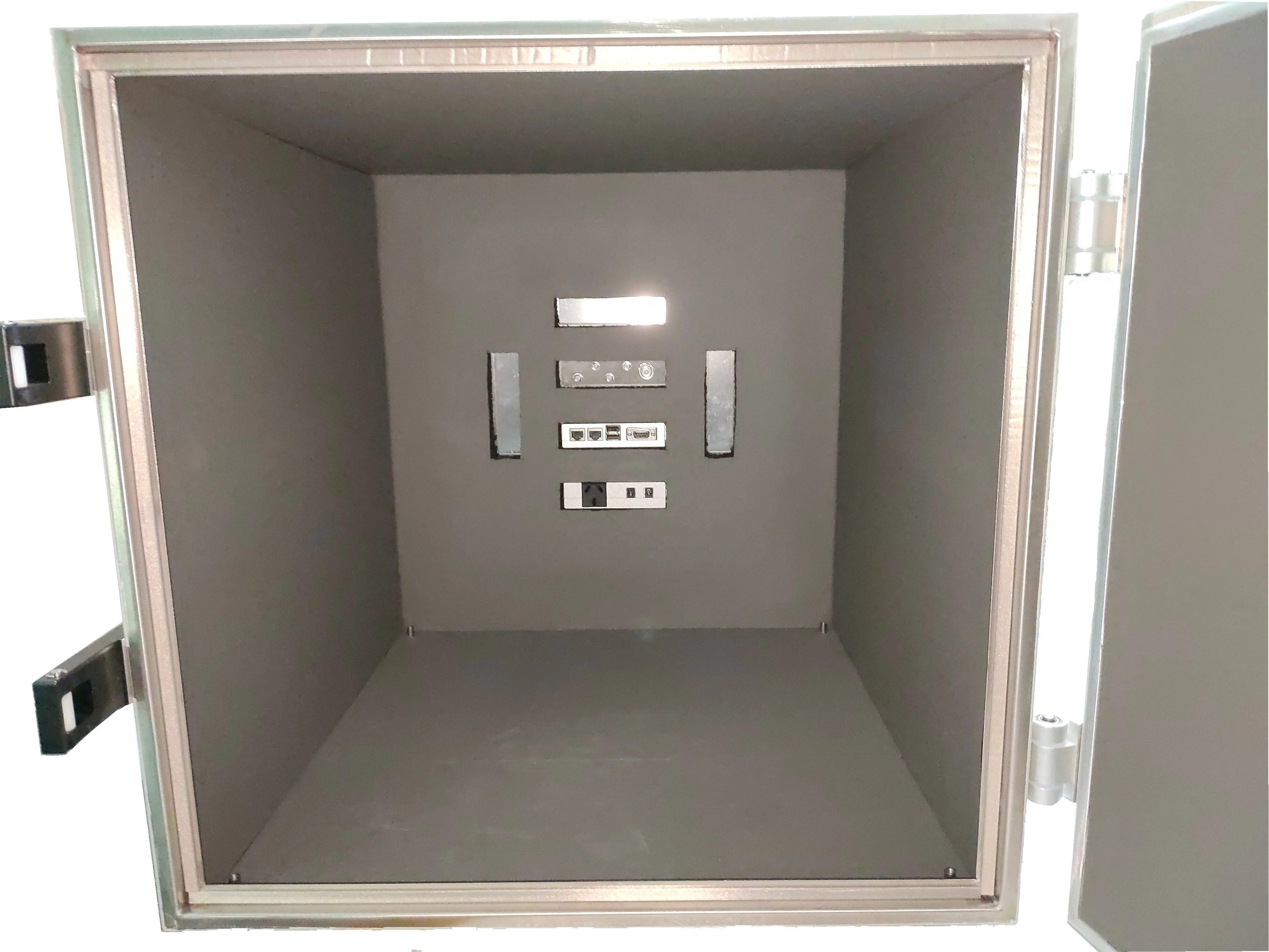 Custom size rf shield box mobile phone bluetooth router set-top box wifi gsm testing RF manual shielding box