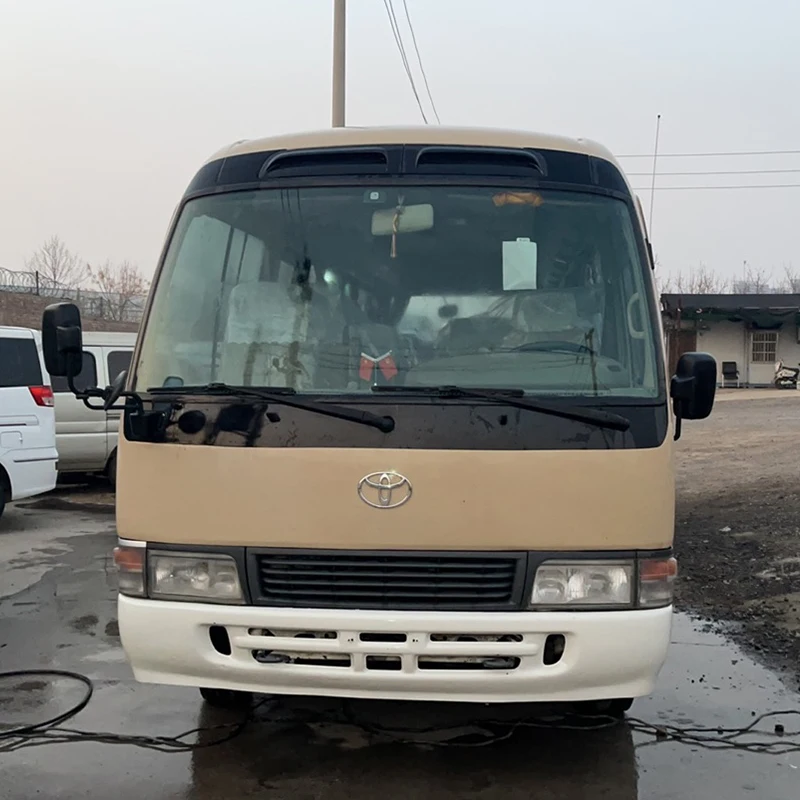 30 Seater Toyota Coaster Bus Diesel Engine Used Coaster Bus For Sale