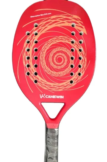 New Design CAMEWIN Outdoor Paddle Carbon Fiber Power Lite Pop Tennis Paddleball Racquets Beach Tennis Racket