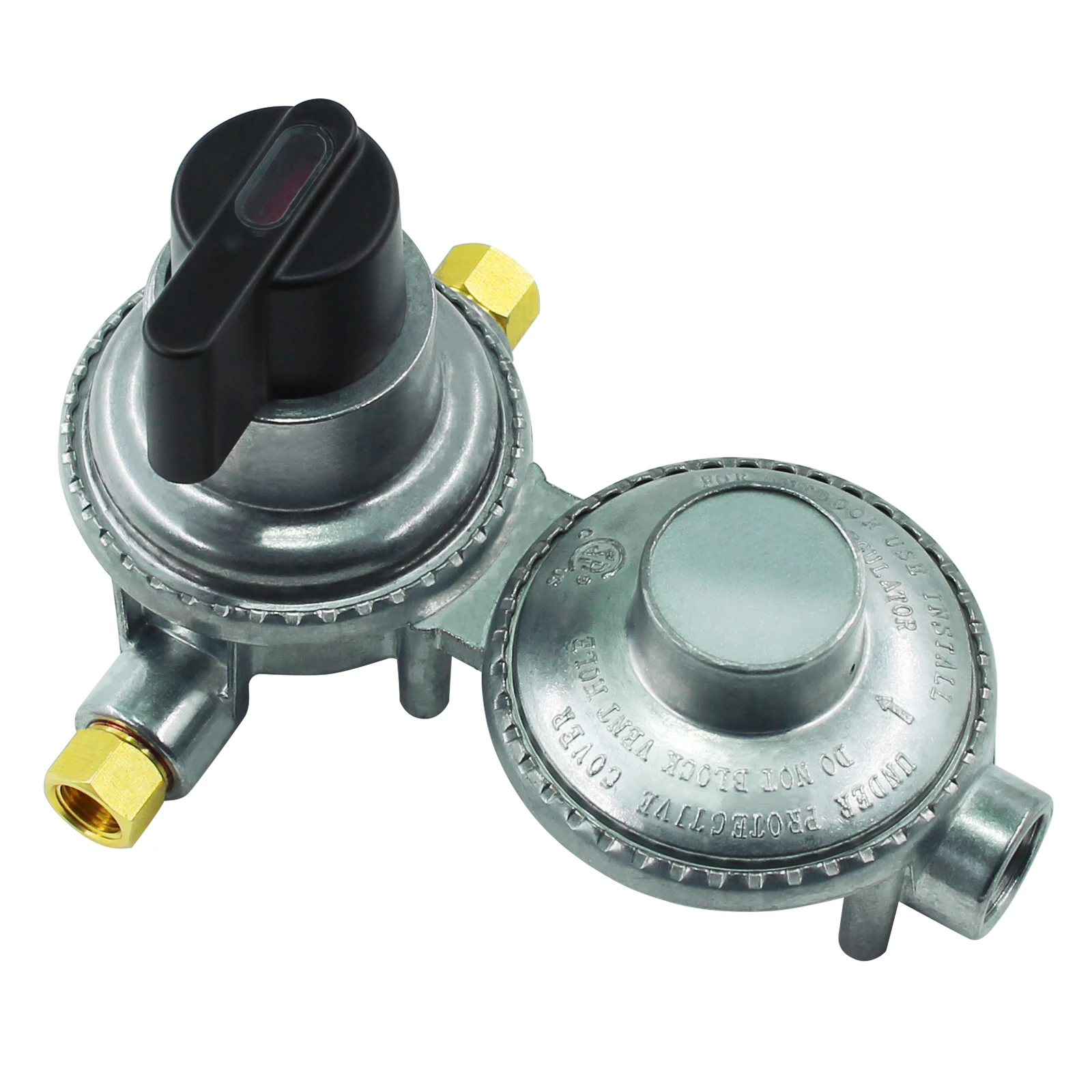 Premium Propane Regulator and Hose with Control Valve Pipeline Gas Control