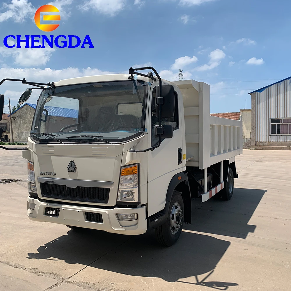 
HOWO Diesel Engine 5 Ton Mini Light Tipper Dump Truck For Sale 
