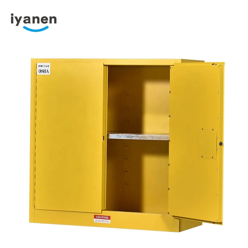 factory fireproof laboratory flammable liquid storage safety cabinets