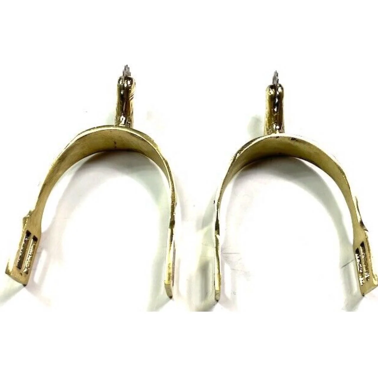 
Civil War Us Union Officer Eagle Head M1859 Cavalry Horse Boots Spurs 