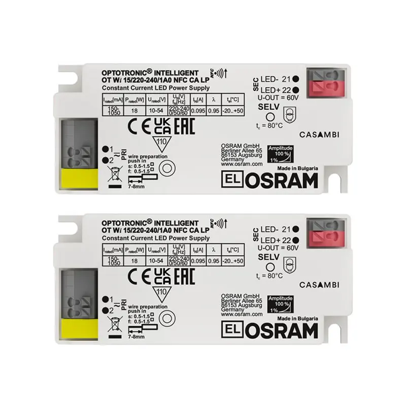 Osrams Drive OT FIT CS Compact Constant Current Fixed Output 20W 30W 40W 75W